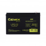 AGM аккумулятор Gemix 12V 12Ah LP12-12