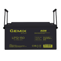 AGM аккумулятор Gemix 12V 150Ah LP12-150