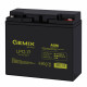 AGM аккумулятор Gemix 12V 17Ah LP12-17