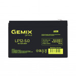 AGM аккумулятор Gemix 12V 5Ah LP12-5.0
