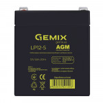 AGM акумулятор Gemix 12V 5Ah LP12-5