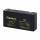 AGM аккумулятор Gemix 6V 1,3Ah LP6-1.3