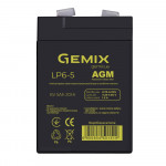 AGM аккумулятор Gemix 6V 5Ah LP6-5