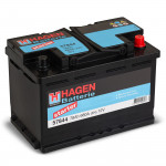 Авто акумулятор Hagen 78Ah 680A Starter 57844