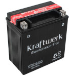 Мотоаккумулятор Kraftwerk 14Ah YTX16-BS