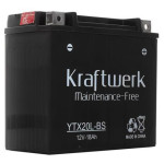 Мотоаккумулятор Kraftwerk 18Ah YTX20L-BS