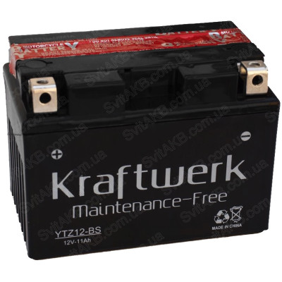 Мотоаккумулятор Kraftwerk 11Ah YTZ12-BS