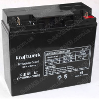 AGM акумулятор Kraftwerk 12V 18Ah KW18-12