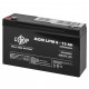 AGM акумулятор LogicPower 6V 12Ah LPM6-12