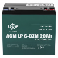 Тяговый аккумулятор LogicPower 12V 20Ah LP6-DZM-20