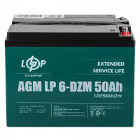 Тяговий акумулятор LogicPower 12V 50Ah LP6-DZM-50