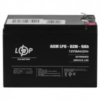 Тяговый аккумулятор LogicPower 12V 9Ah LP6-DZM-9