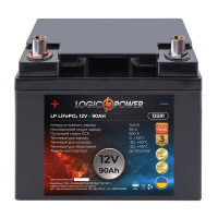 Літієвий акумулятор LogicPower 12V 90Ah LiFePO4 L LP13281