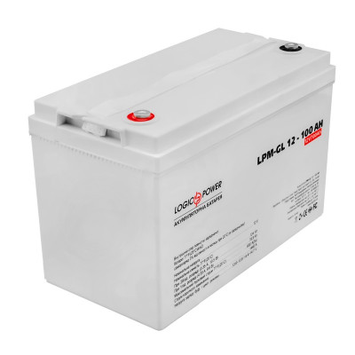 Гелевий акумулятор LogicPower 12V 100Ah LPM-GL12-100