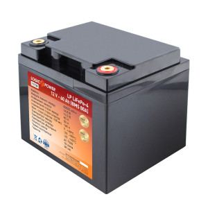 Літієвий акумулятор LogicPower 12V 60Ah LiFePO4 (BMS 80) Пластик