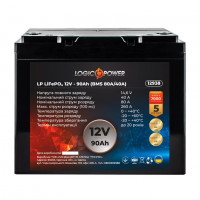 Літієвий акумулятор LogicPower 12V 90Ah LiFePO4 LP12938