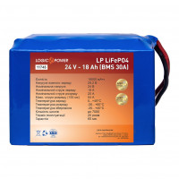 Літієвий акумулятор LogicPower 24V 18Ah LiFePO4 LP11745