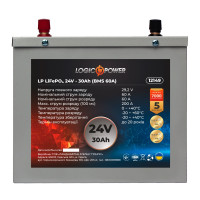 Літієвий акумулятор LogicPower 24V 30Ah LiFePO4 LP12149