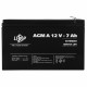 AGM аккумулятор LogicPower 12V 7Ah AGM A12-7