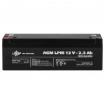 AGM акумулятор LogicPower 12V 2,3Ah LPM12-2,3