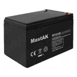 AGM акумулятор MastAK 12V 12Ah MT12120