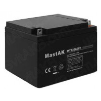 AGM аккумулятор MastAK 12V 26Ah MT12260EV