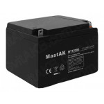 AGM аккумулятор MastAK 12V 28Ah MT12280