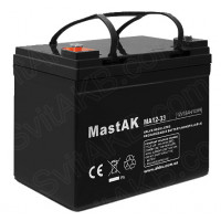AGM аккумулятор MastAK 12V 33Ah MA12-33