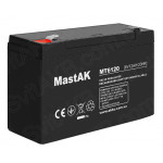 AGM акумулятор MastAK 6V 12Ah MT6120