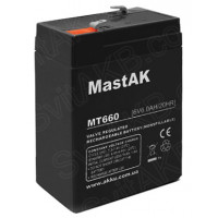 AGM акумулятор MastAK 6 Ah MT660
