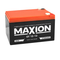 AGM аккумулятор Maxion 12V 12Ah AGM OT12-12
