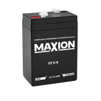 AGM аккумулятор Maxion 6V 5Ah AGM OT5-6