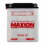Мото аккумулятор Maxion 14Ah AGM YB14L-A1