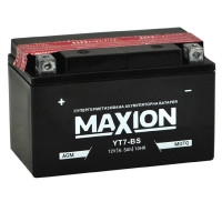Мото аккумулятор Maxion 6,5Ah AGM YT7-BS