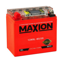 Мото акумулятор Maxion 9Ah GEL 12N9L-BS-DS