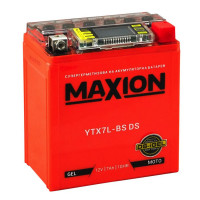 Мото акумулятор Maxion 7Ah GEL YTX7L-BS-DS