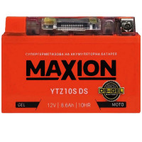 Мото аккумулятор Maxion 12Ah GEL YTZ10S-DS