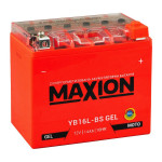 Мото акумулятор Maxion 14Ah GEL YB16L-BS