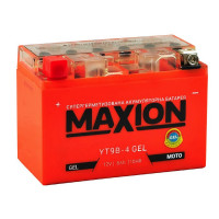 Мото аккумулятор Maxion 8Ah GEL YT9B-4
