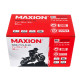 Мото акумулятор Maxion 7Ah GEL YTX7A-BS