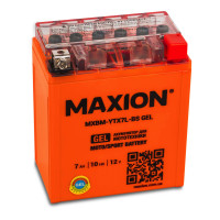 Мото аккумулятор Maxion 7Ah GEL YTX7L-BS
