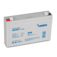 AGM аккумулятор Merlion 6V 7Ah GP670F1