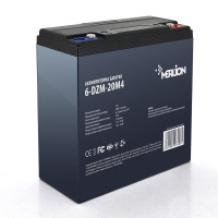 Тяговый аккумулятор Merlion 12V 20Ah 6-DZM-20