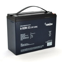 Тяговый аккумулятор Merlion 12V 32Ah 6-DZM-32