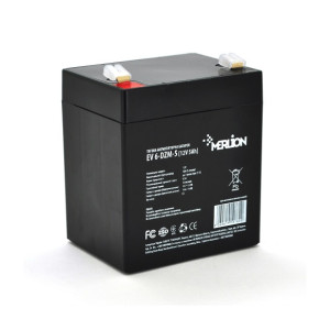 Тяговый аккумулятор Merlion 12V 5Ah 6-DZM-5