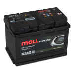Авто акумулятор Moll 70Ah 700A EFB 82070