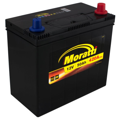 Авто аккумулятор Moratti 50Ah 420A Asia