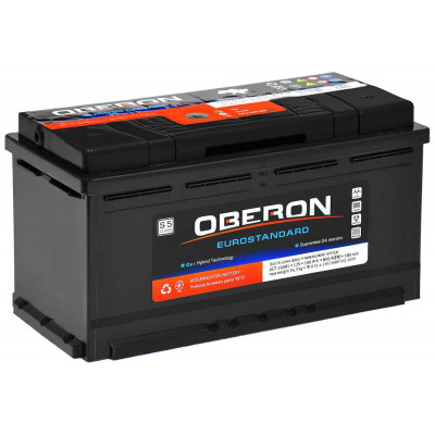 Авто акумулятор Oberon 100Ah 800A Eurostandard