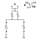 Ограничитель перенапряжения Phoenix Contact VAL-MB-T2-750DC-2+V-R