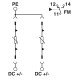 Ограничитель перенапряжения Phoenix Contact VAL-SEC-T2-2+0-120DC-FM